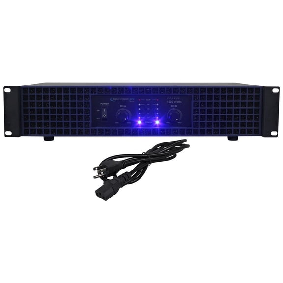 Technical Pro ax1200 2U Professional 2CH Power Amplifier