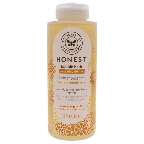 Bubble Bath Everyday Gentle Sweet Orange Vanilla by Honest for Kids