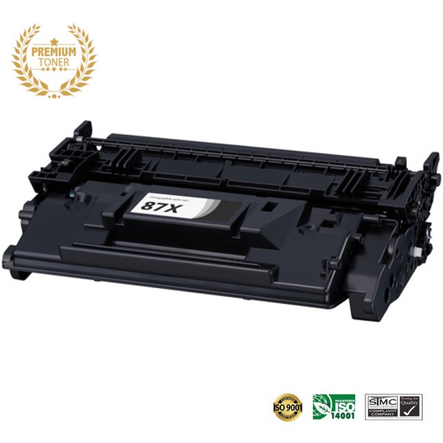 Ultra Tonerâ„¢ Superior HP 87X (CF287X) Black Compatible Toner Cartridge
