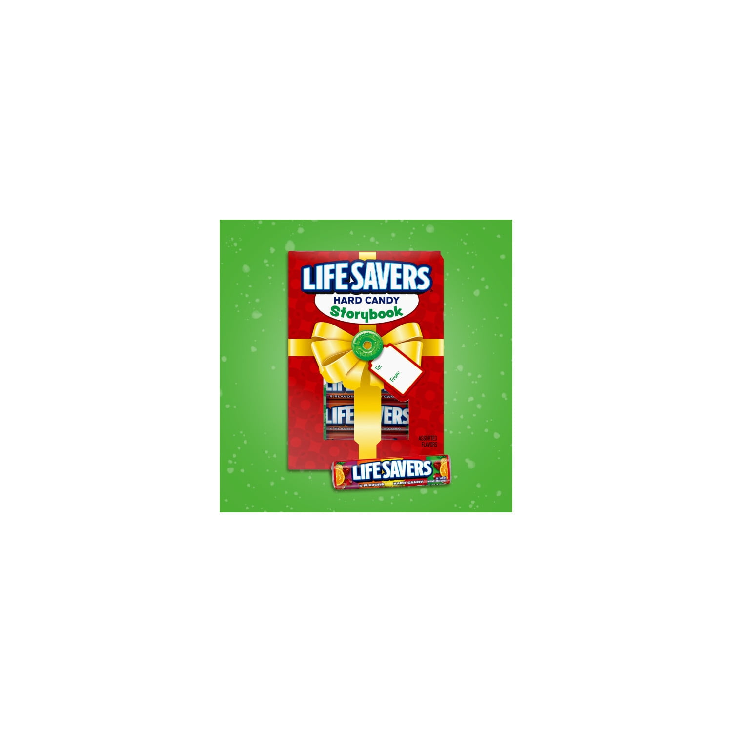 Life Savers 5 Flavors Christmas Hard Candy Storybook - 6.84 oz