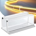 thumbnail image 3 of 40 Clips de Montaje para Luces de Cuerda, Transparentes, Impermeables, para Tiras LED, Soportes Adhesivos de Pared, Clips de Alambre., 3 of 5