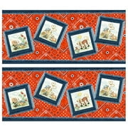 DISCO'D PER VENDOR Jan Marie Lil' Cowpoke Wall Border, Double Roll