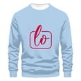thumbnail image 4 of Amzcrzy Chandails en Molleton de la Saint-Valentin pour Hommes Mode Ample Imprimé Valentines Tops Décontractés Manches Longues Col Rond Couples Chandails en Molleton Cadeaux de la Saint-Valentin pour Hommes, 4 of 4