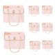 thumbnail image 1 of Bolsa de regalo de flores rosadas de 8 piezas, 1 of 4
