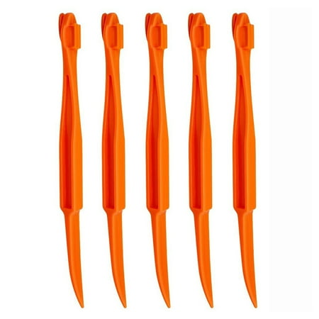 

5Pcs Plastic Orange Peeler Remover Multifunctional Easy Open Fast Peeling Knife Citrus Lemon Cutter Stripper Fruit Opener Tools Kitchen Gadgets