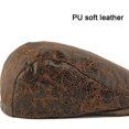 thumbnail image 6 of Jiibva Vintage PU Leather Flat Cap Classic Newsboy Cap Fashion Beret Cap Adjustable Driving Hat Autumn Winter Soft Fishing Hat, 6 of 7