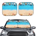 thumbnail image 2 of Balery Boards and Beach Parasol para parabrisas de coche de 2 piezas | Parasol plegable para parabrisas delantero de coche para la mayoría de sedanes-Large, 2 of 6