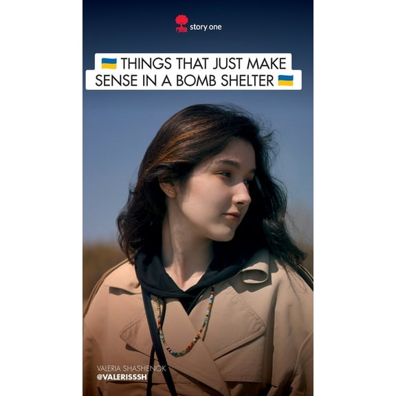 The Library of Life - Story.One Things that just make sense in a bomb shelter, (Hardcover)