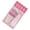 pink light pink, variant on Portable Leather Scissors Case For Easy Carrying To Sewing Classes And Home Crafting Projects