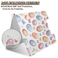 thumbnail image 2 of FORMRS A4 Clipboard Folder with Pen Holder Horizontal Foldable School Office Binder, Pastel Easter Pattern, 2 of 9
