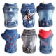thumbnail image 4 of XS-2XL Denim Dog Clothes Cowboy Pet Dog Coat Puppy Clothing For Small Dogs Jeans Jacket Dog Vest Coat Puppy Outfits Cat Clothes ShopWise Round, 4 of 21
