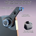 thumbnail image 6 of Car Central Control Screen Phone Mount, One-Hand Auto Lock Anti-Shake Navigation Holder, Multi-Angle Adjustable Car Phone Bracket No Vent Block for Most Vehicles, 6 of 6
