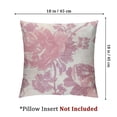 thumbnail image 4 of BANET Pillow Covers Flower Decorative Covers Set of 2 Pillowcases Square Covers For Couch Bed Sofa Chair Car Decor 18x18in, 4 of 7
