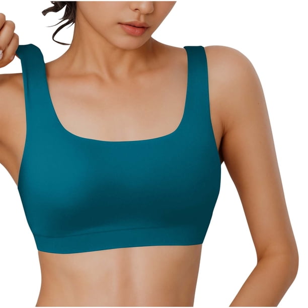 Mujeres Bikini de Corte Alto sin Mangas Sólido Empuje-Arriba Traje de Baño Acolchado, Traje de Baño Retro Sexy para la Piscina Y la Playa