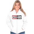 thumbnail image 4 of Girl Power Strong Mechanic Humor Womens Plus Size Graphic Zipper Hoodie Brisco Brands 2X, 4 of 5