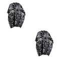 thumbnail image 2 of maskred Salon de Coiffure de Haute Qualité Robe Shampooing Cape Tablier-39 x 55 Bleu Type D 2Set, 2 of 6