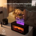 thumbnail image 3 of Fake Flame Fireplace Humidifier And Aroma Diffuser | 3D Real Flame Effect, Usb Powered, Quiet Operation, Essential Oil Compatible, Ideal For Bedrooms, Offices, Studios, 3 of 10