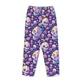 thumbnail image 7 of Fotbe Skull colorful mushroom Women's Pajama Pants,Sleepwear Pants,Pj Bottoms Drawstring And Pockets-X-Large, 7 of 7