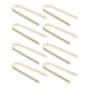 thumbnail image 3 of Mini Pinzas para Pan Desechables de Bambú, 80 Uds., Pinzas para Tostadas de 4 Pulgadas, Pinzas para Cocinar Desechables, Pinzas para Servir Alimentos, 3 of 5