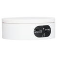 thumbnail image 4 of Rotating Display Stand 5.5lb Load Capacity 360 Degree Photography Turntable Plug in Battery Knob Speed Control White 12cm/4.7in, 4 of 5