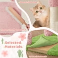 thumbnail image 5 of Yaheetech 42" Height Cactus Cat Tree with Scratching Posts, Basket & Ladder, Pink/Green, 5 of 7