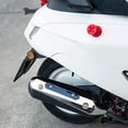 thumbnail image 4 of Aluminum Exhaust Muffler Pipe Heat Shield Cover Guard For Motorcycle Tail Pipe, 4 of 5