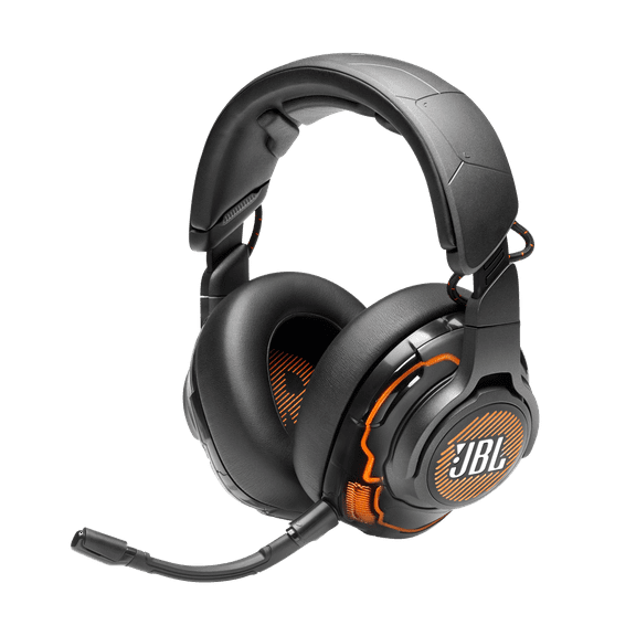 Restored JBL Quantum ONE, USB Wired Over-Ear Professional PC Gaming Headset with Head-Tracking Enhanced QuantumSPHERE 360 (Refurbished)