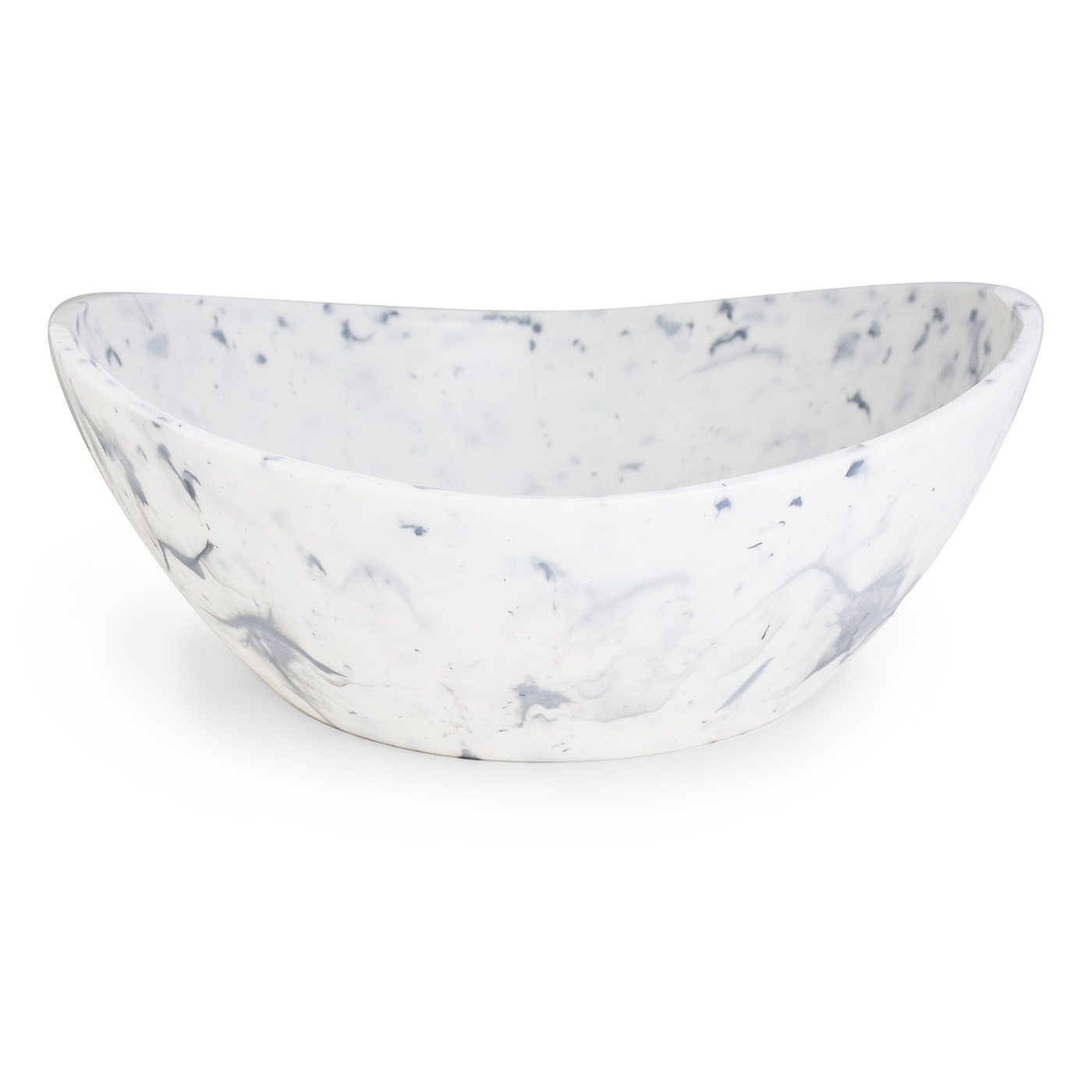 Architec Large Serving Bowl, 7 Qt, Made In USA, Marble White