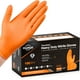 thumbnail image 1 of Guantes desechables TitanFlex Heavy Duty de nitrilo naranja, 6 ml, 1 of 9