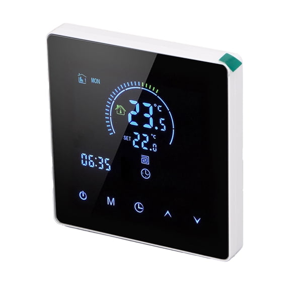 3A Digital Thermostat with Large LCD Display Programmable Thermostat Touch Screen Smart Thermostat for Home