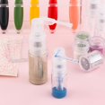 thumbnail image 2 of wqlpp-2PCS Glitter Powder Spray Bottle Clear Plastic Glitter Duster Shaker Sprayer Dispenser Powder Puffer Bottle for Craft Scrapbooking Cardmaking Portable Multi-Purpose Empty 14ml & 35ml Bottles, 2 of 4