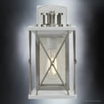 thumbnail image 6 of Luxury Colonial Outdoor Wall Sconce, 13''H x 6.125''W, with Tudor Style Elements, French Country Design, Stainless Steel Finish and Shatterproof Glass, UHP1222, 6 of 7