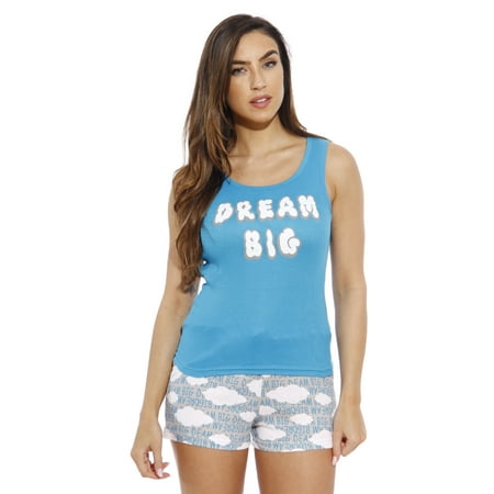 Just Love Women Sleepwear Short Sets Woman Pajamas Dream Big Blue X Large Walmart Com Just Love Women Sleepwear Short Sets Woman Pajamas Dream Big Blue X Large Walmart Com