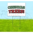 thumbnail image 1 of Christmas Trees (18" x 24") Yard Sign, Includes Metal Step Stake, 1 of 6