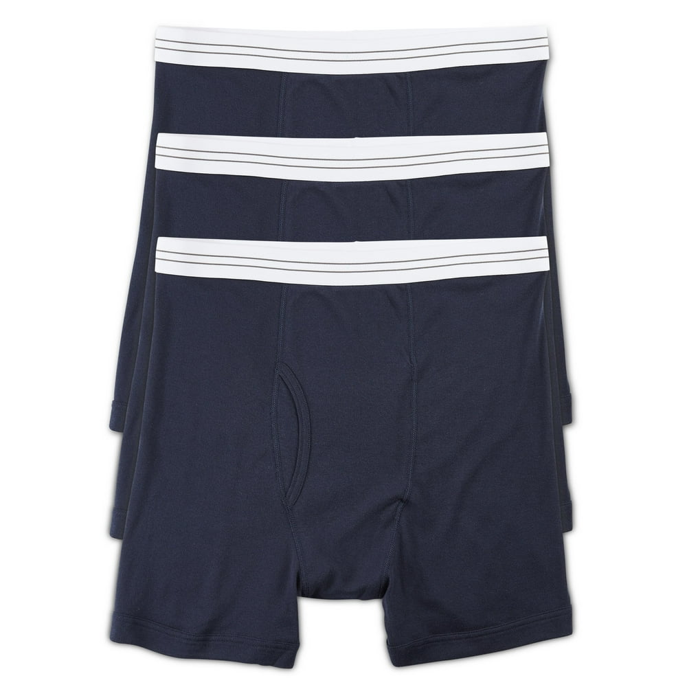 Harbor Bay Men's Big & Tall Harbor Bay 3pk Boxer Briefs Walmart