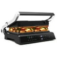 thumbnail image 1 of Gymax Panini Press Grill Sandwich Maker 5 Auto Modes w/ Non-Stick Double Sided Plates, 1 of 10