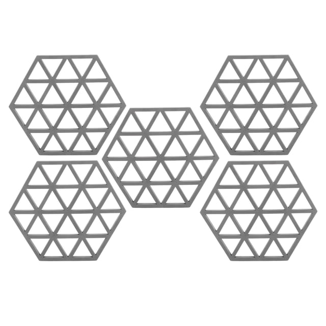 Mantel Individual NikouMX Silicona 5 Piezas Hexagonal