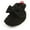 Black, variant on Yoyauz Newborn Cotton Booties Anti-Slip Soles For Toddlers  Boys Girls  Babies Winter Warm Wool Comfortable Sock Shoes （0-18 Month）