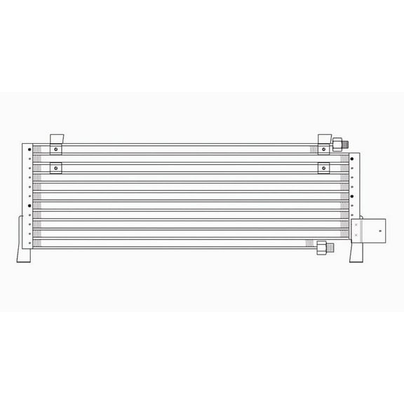 A/C Condenser Fits select: 1988-1996 JEEP CHEROKEE