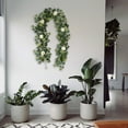 thumbnail image 5 of Realistic Greenery Wreath for Year Round Seasonal Front Door Wall Window Decoration, 5 of 5