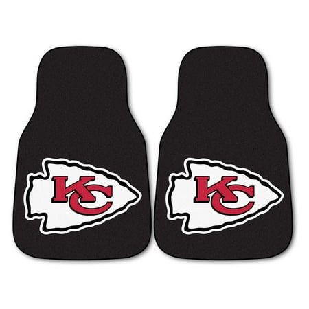 - Kansas City Chiefs 2-pc Carpeted Car Mats 17