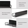 thumbnail image 3 of Cipaher Paquete de 2 Portaespecias Magnéticos para Frigorífico Organizador de Metal para Condimentos en Negro, 3 of 7