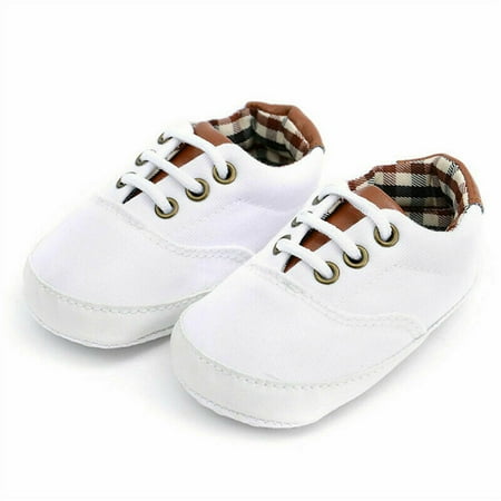 

SHIBAOZI Autumn Newborn Infant Baby Boys Girls Canvas Soft Sole Crib Shoes Cute Anti-slip Sneakers Baby Shoes