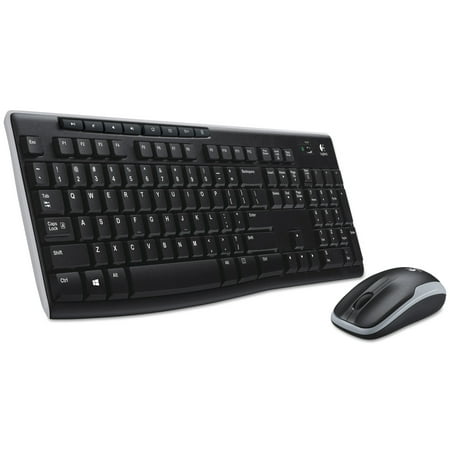 Logitech Wireless Combo MK270 with Keyboard and (Best Cheap Wireless Keyboard And Mouse Combo)
