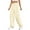 Beige, variant on Women Casual Cargo Sweatpants High Waisted Drawstring Straight Leg Hiking Trousers With Functional Pockets For Everyday Wear Comfortable Sweatpants for Women Relaxed Fit Pant