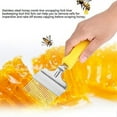 thumbnail image 3 of JM Tenedor para destapar abejas de acero inoxidable para marco de colmena, peine de miel para apicultura, desbloqueo, accesorios de apicultura JM, 3 of 5