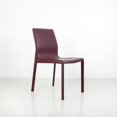 thumbnail image 1 of Stan Mid-century Modern Leather Ergonomic Side Chair - Contract Grade, 1 of 5