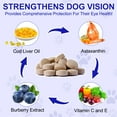 thumbnail image 5 of Oimmal Eye Supplements for Dogs - 180 Eye Chewable Tablets for Vision Support - Eye Vitamins for Dogs Eye Care with Lutein, Cod Liver Oil+Vitamins & Astaxanthin - Beef Flavor, 5 of 11