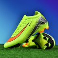 thumbnail image 3 of Zapatos de fútbol para deportes al aire libre para hombre, botas de fútbol antideslizantes, ultraligeras de entrenamiento, tacos deportivos de hierba, Unisex, novedad, 3 of 5