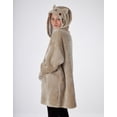 thumbnail image 4 of Sudadera con Capucha de Manta Marrón para Niñas Pusheen con Cara Bordada, 4 of 7